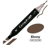 Marqueur Graph'It à double pointe - Ebony Marron G