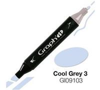 Marqueur À L'alcool Graph'it 9103 Cool Grey 3