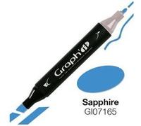 Marqueur Graph'It à double pointe - Saphir Bleu G