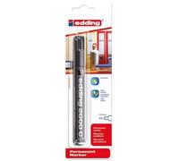 edding 2000 C Marqueur permanent - noir - 1 stylo - pointe ronde 1,5-3 mm - sèche vite - résiste à l'eau et à l'essuyage - pour carton, plastique, bois, métal - marqueur universel