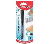 Marqueur - Indélébile - Permanent - Noir - Pointe Fine 1mm - Maped Custom