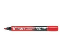Marqueur indélébile Pilot SCA-100-R pointe ogive rouge Pilot Rouge