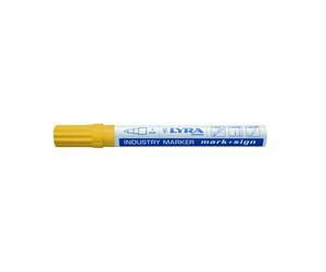 Marqueur industrie marker Jaune Lyra
