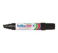 Generique – Marqueur permanent Artline 100 – pointe biseautée 7,5/12 mm – noir