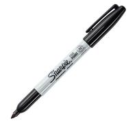 Marqueur noir permanent Sharpie - pointe 0.9 mm
