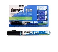 Pébéo Marqueur Drawing Gum – Pointe 0,7 mm – Gomme à masquer aquarelle bleutée, indélébile