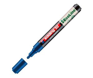 Marqueur peinture Edding Ecoline E50 pointe ogive 2 à 4 mm - Bleu