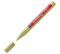 Marqueur peinture Edding pointe ogive 1 à 2 mm - or