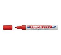 edding Marqueur industriel 8750 – peinture permanente jaune – pointe ronde 2–4 mm – 1 stylo