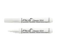 Marqueur peinture laquée Blanc 2-4mm Pica classic 524 Pica