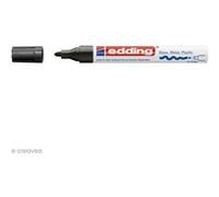 Marqueur edding permanent peinture e750 pointe moyenne 2/4mm encre laquée opaque tous supports résistant chaleur noir