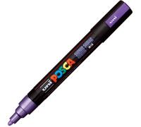 Marqueur peinture - POSCA - Pointe Conique Moyenne - Violet Métal - Opaque - 1,8-2,5 mm