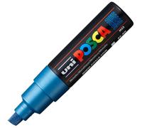 Posca Marqueur peinture junior PC-8K Pointe large biseautée 8 mm Bleu G
