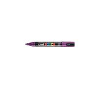 Marqueur peinture violet - POSCA - Pointe conique moyenne - Largeur de trait 1,8-2,5 mm - Peinture à base d’eau