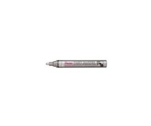 Marqueur pentel peinture paint marker multi-supports pointe moyenne 4,5mm coloris argent