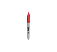 - Marqueur permamnent FINE, rouge (P52221) largeur de tracé: environ 1,0 mm, pointe ogive (S0185131/S0810940)