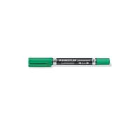 Marqueur permanent 348 Lumocolor duo, vert