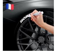 Marqueur permanent blanc - stylo peinture étanche pour pneus, verre et pierre