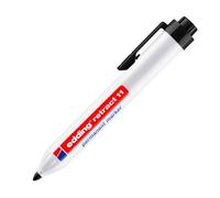 Marqueur permanent Edding 11 rétractable pointe ogive 1,5 à 3 mm - noir
