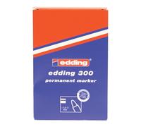Marqueur permanent Edding 300 pointe ogive 1,5 à 3 mm noir