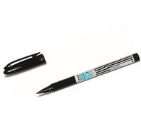 Marqueur permanent extra fin1mm pointe ogive noire boîte de 12 pièces