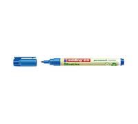 Marqueur permanent fin - EDDING - EcoLine 25 - Pointe fine 1 mm - Bleu - Encre à base d'alcool - Résistant à la lumière