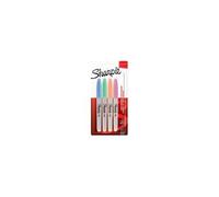 Marqueur permanent FINE 'Pastel', blister de 4