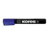 Kores Marqueur Permanent"K Marker" Pte Biseauté Bleu