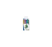 Marqueurs staedtler metallic markers coloris assortis etui de 6 + 1 feutre pigment liner c2-9 offert