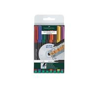 Faber-Castell Marqueurs permanents MULTIMARK 151309 épaisseur F étui de 8