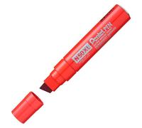 Marqueur permanent Pentel N50XL pointe biseautée 8 à 15,4 mm rouge