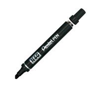 Marqueur permanent Pentel N60 noir pointe biseautée 4,3 mm