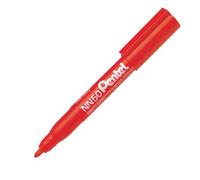 Marqueur permanent Pentel NN50 pointe ogive 5 mm - rouge