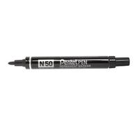 Pentel Marqueur permanent N50 Pointe ogive 4,3 mm Noir