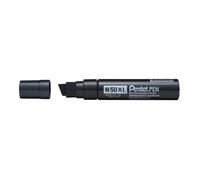 Marqueur permanent Pentel N50XL pointe biseautée 8 à 15,4 mm noir