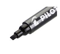 Marqueur permanent Pilot Marker 400 pointe biseautée 4,5 mm noir