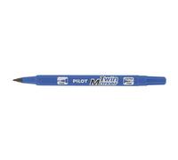 Marqueur permanent Pilot Twin Marker pointe 0,5 ou 0,7 mm - bleu