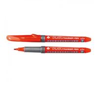 Marqueur permanent - pointe fine - rouge - par 8 LYRA