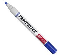 Marqueur permanent, pointe ronde de 2 à 4 mm, bleu, lot de 12