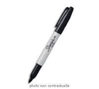Marqueur permanent - Sharpie - Fine - Vert - Pointe ogive de 1 mm - Lot de 12
