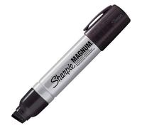 Marqueur permanent Sharpie pointe biseautée 3 à 14,8 mm - Noir