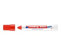 edding Marqueur pâte 950 – Rouge – Pointe ronde 10 mm – Permanent – 1 pc