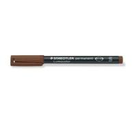Marqueur permanent - STAEDTLER - 313S - Pointe ogive 0,4 - Marron - Indélébile