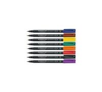 Marqueur permanent - STAEDTLER - 318F - Orange - Pointe ogive - Indélébile