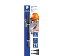 Marqueur Permanent Staedtler Lumocolor 348-9 Bk-1 Noir Résiste À Leau: Oui 1 Pc(S)