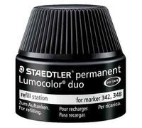 Marqueur permanent - STAEDTLER - lumocolor refill station 488 48 - Rouge - Recharge facile - 15 ml