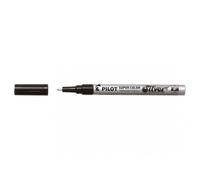 Pilot Pen Marqueurs permanents Super Color pointe fine Lot de 12 argenté