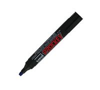 Marqueur permanent Uni Ball Prockey pointe biseautée 2 à 6 mm - bleu