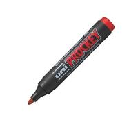 Marqueur permanent Uni Ball Prockey pointe ogive 1,8 mm - rouge