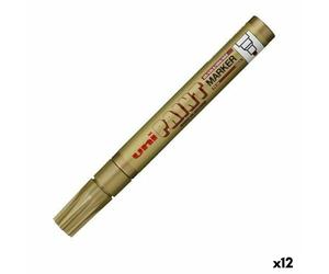 Marqueur permanent Uni-Ball PX-20 Gold 2,8 mm (12 pièces)